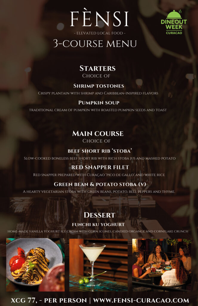 Fènsi | DineOut menu 2026