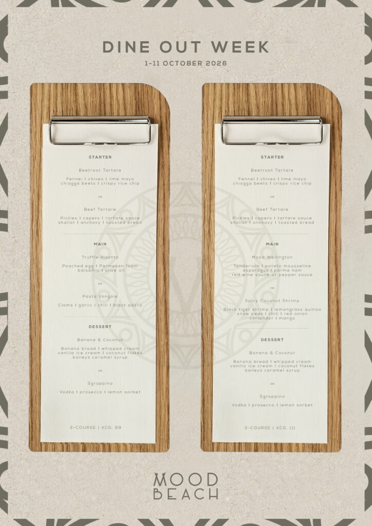 Three-course menu · Cg 111