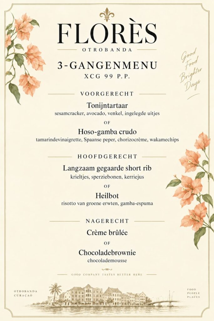Florès Otrobanda | 3-gangenmenu XCG 99