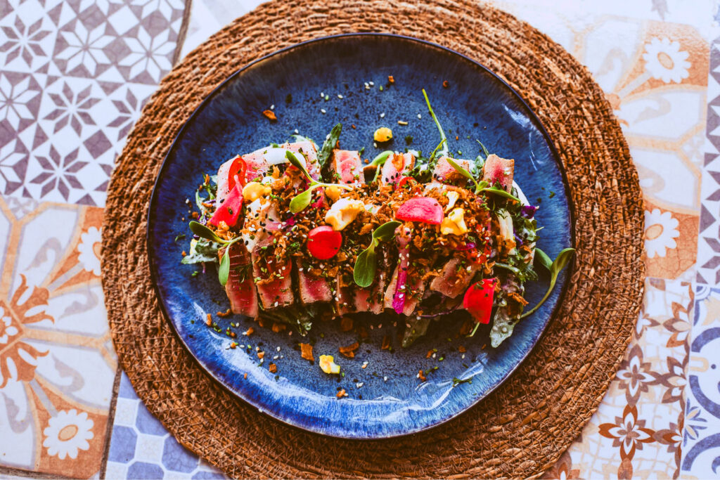 Locally inspired dish at Maira's Kitchen