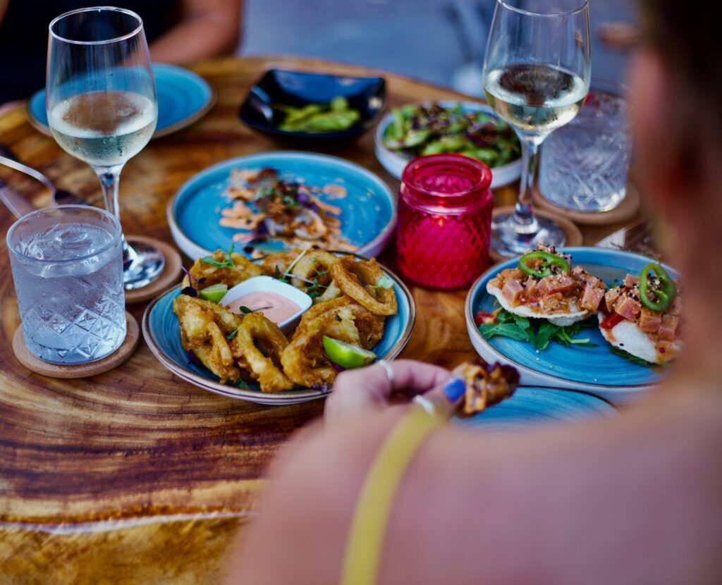 Food and drinks at Rumbar in Pietermaai