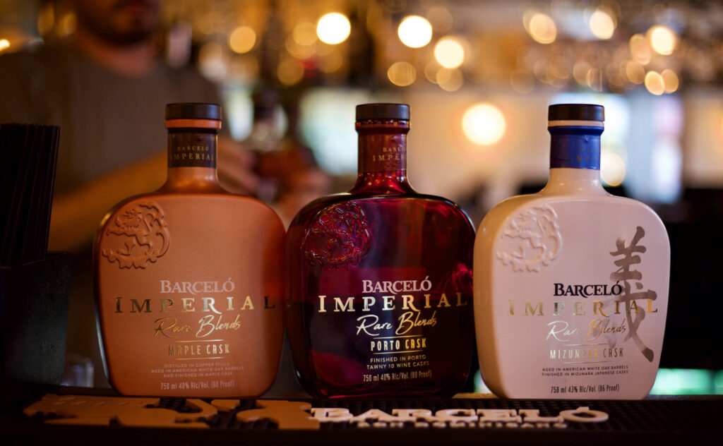 Rum selection at Rumbar