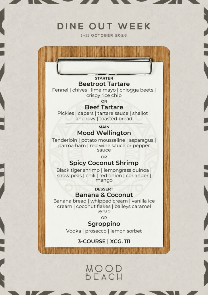 Three-course menu · Cg 111